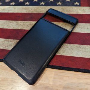 Bellroy Leather Case for Pixel 6 Pro – (Slim Phone Case) - Black